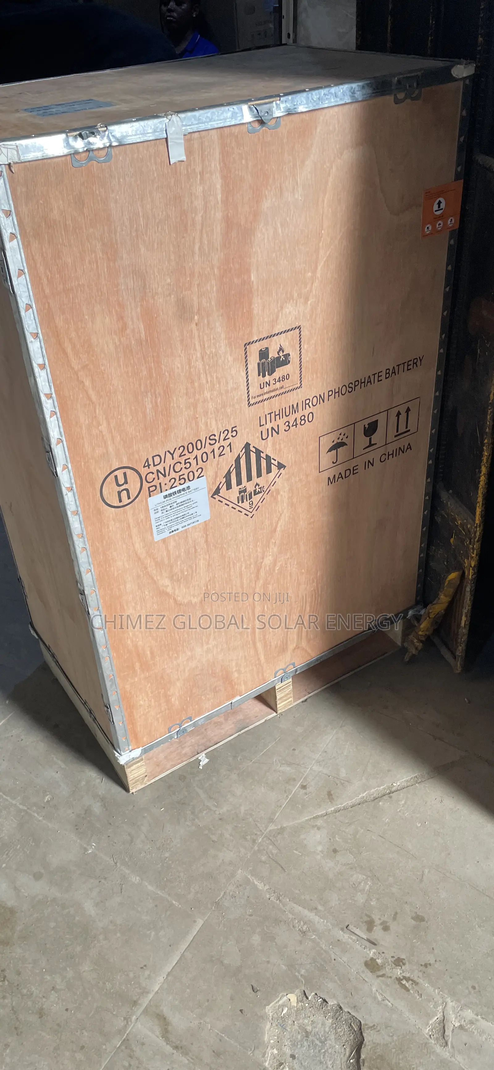 17.5 Kilowatts Lithium Iron Phosphate Battery 51.2volts