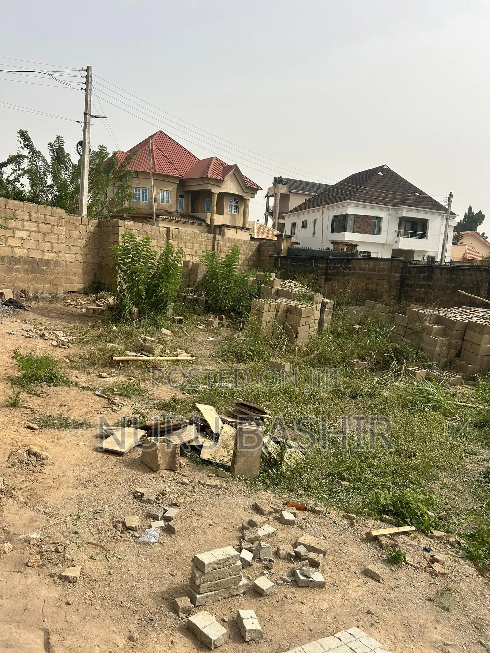 Well Fenced and Gated Residential Plot of Land for Sale