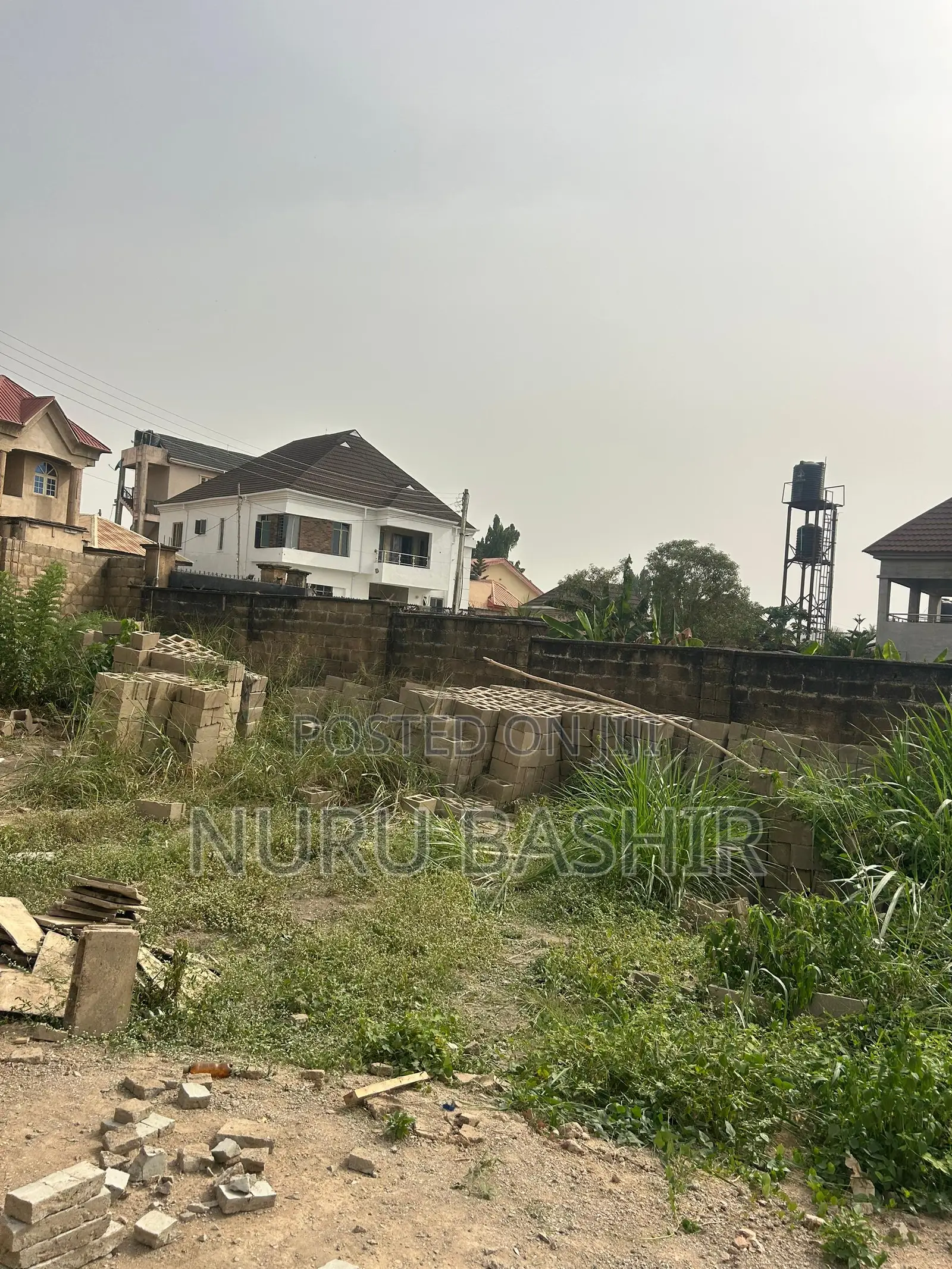 Well Fenced and Gated Residential Plot of Land for Sale
