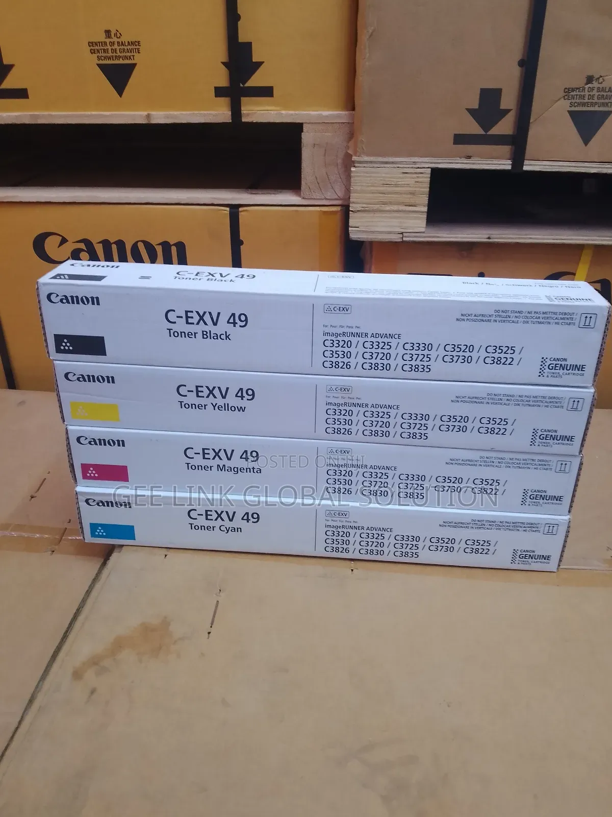 Canon C-exv49 Colours Toner