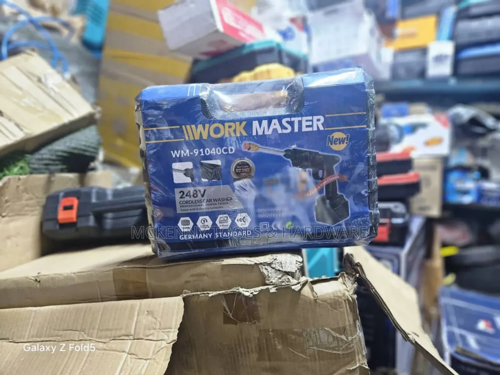 Work Master Wm-91040cd Cordless Car Washer (248v