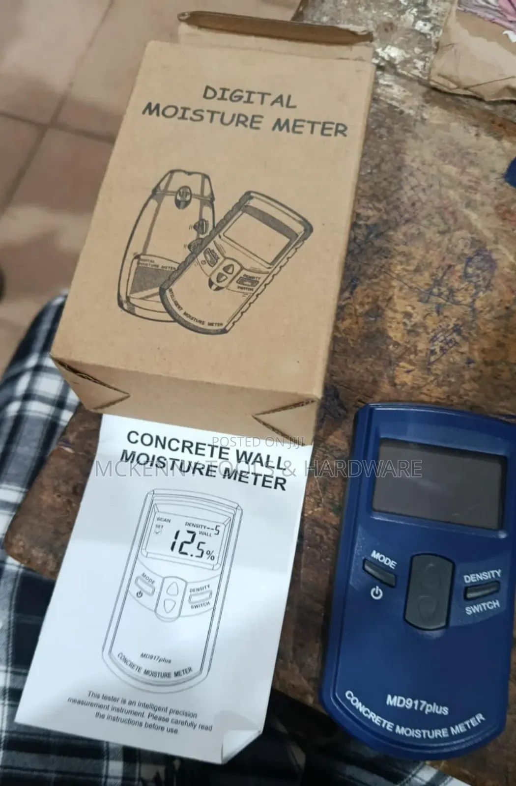 Md917 Plus Concrete Moisture Meter
