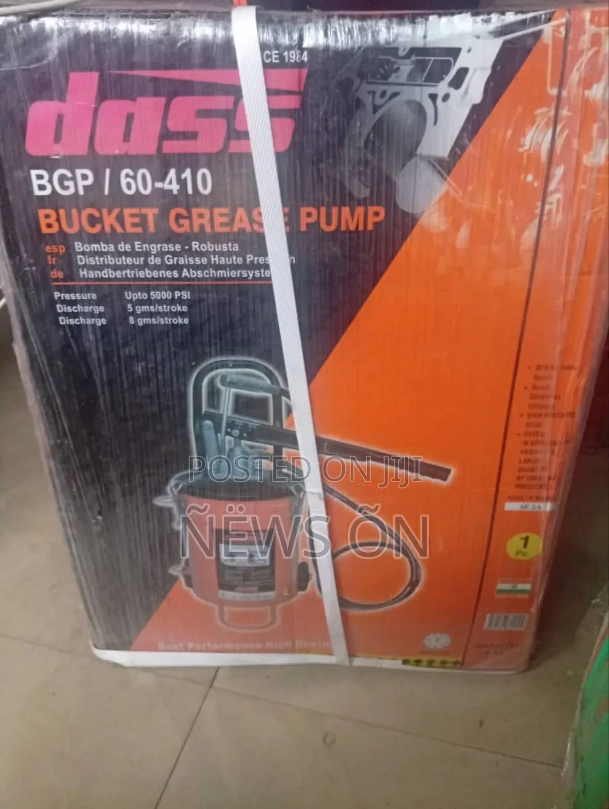 BGP/60-410 Bucket Grease Pump