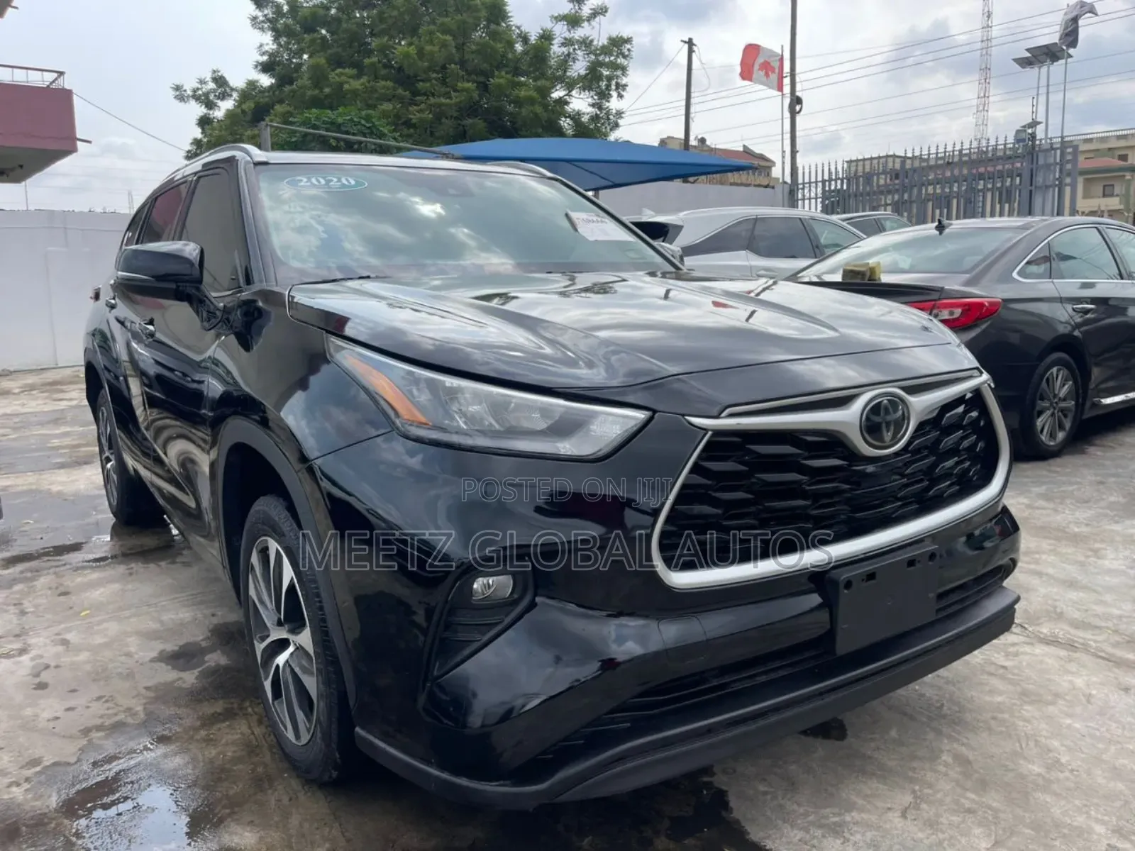 Toyota Highlander XLE AWD 2020 Black