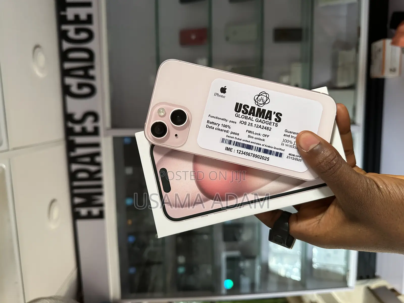 New Apple iPhone 15 128 GB Pink