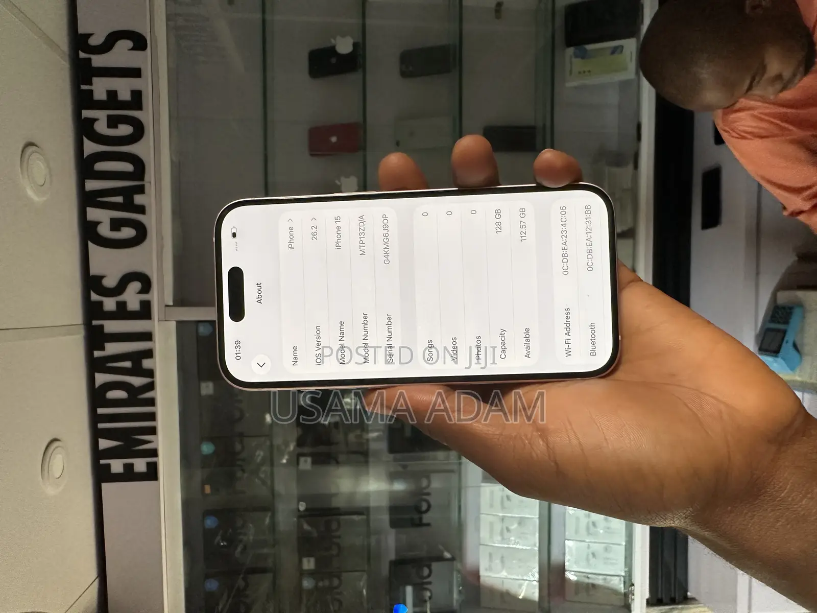 New Apple iPhone 15 128 GB Pink