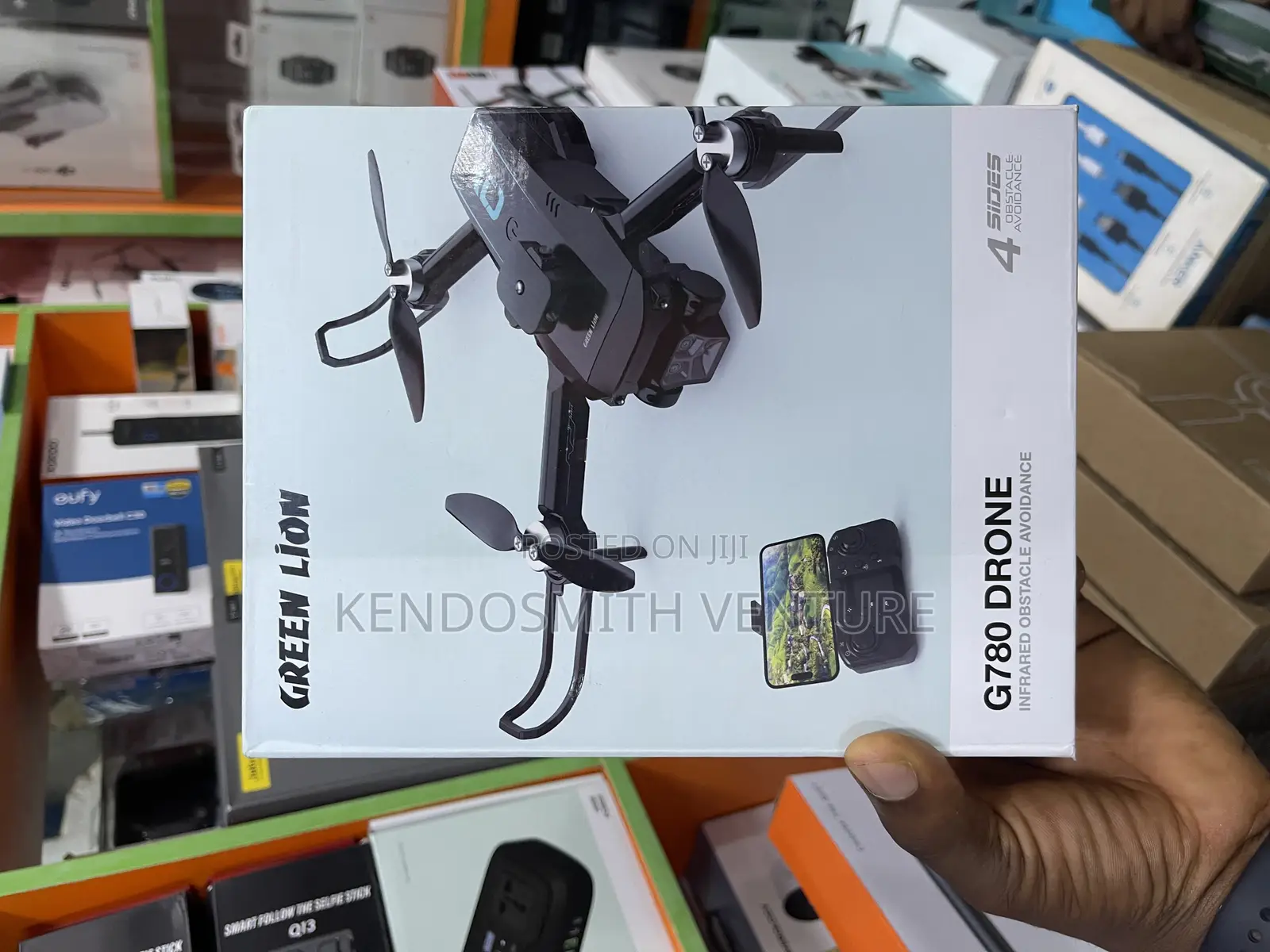 Greenlion G780 Drone – Hd Camera, Foldable, Easy Control