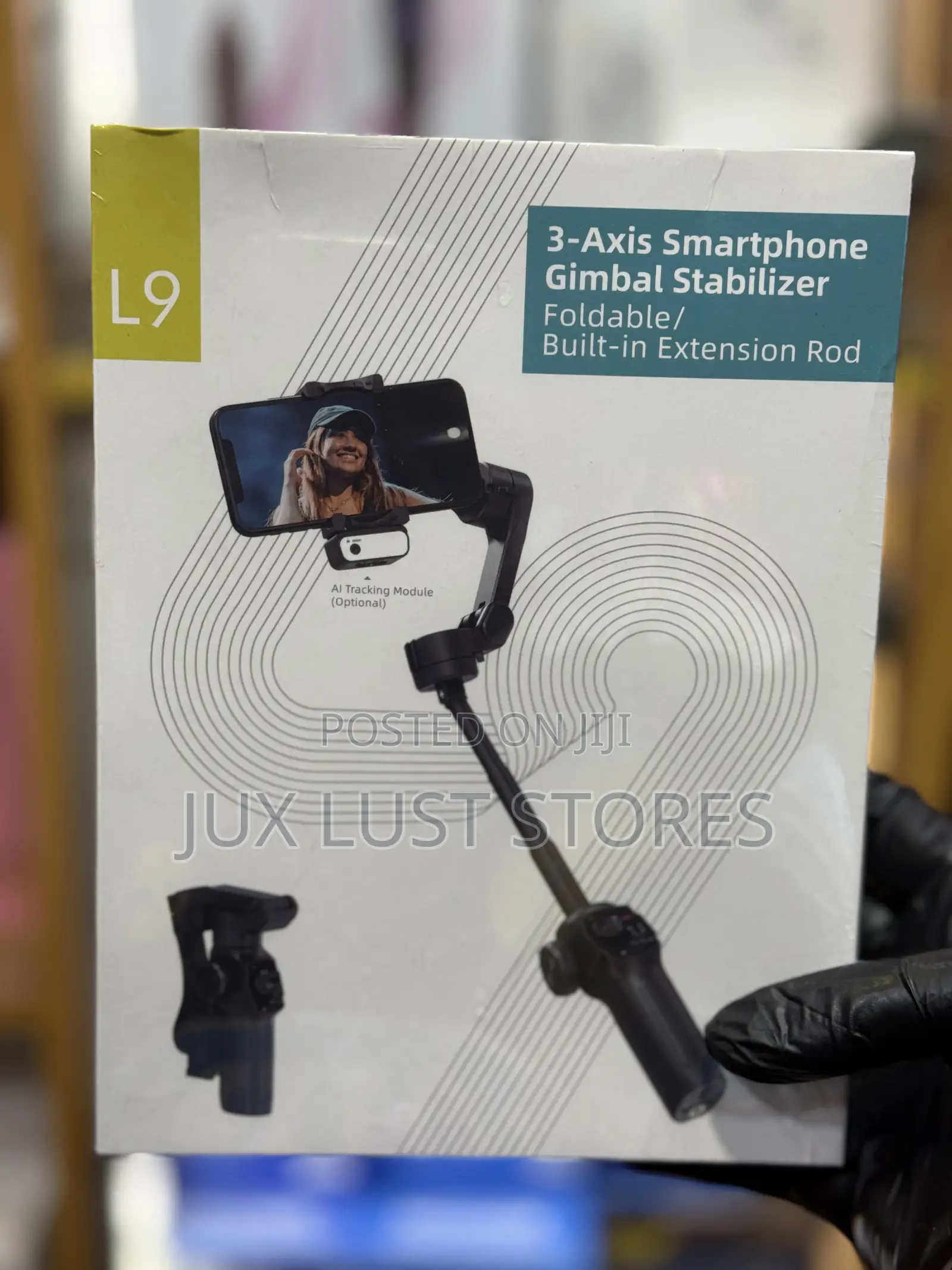L9 Big Foldable Ai Tracking Gimbal Stabilizer