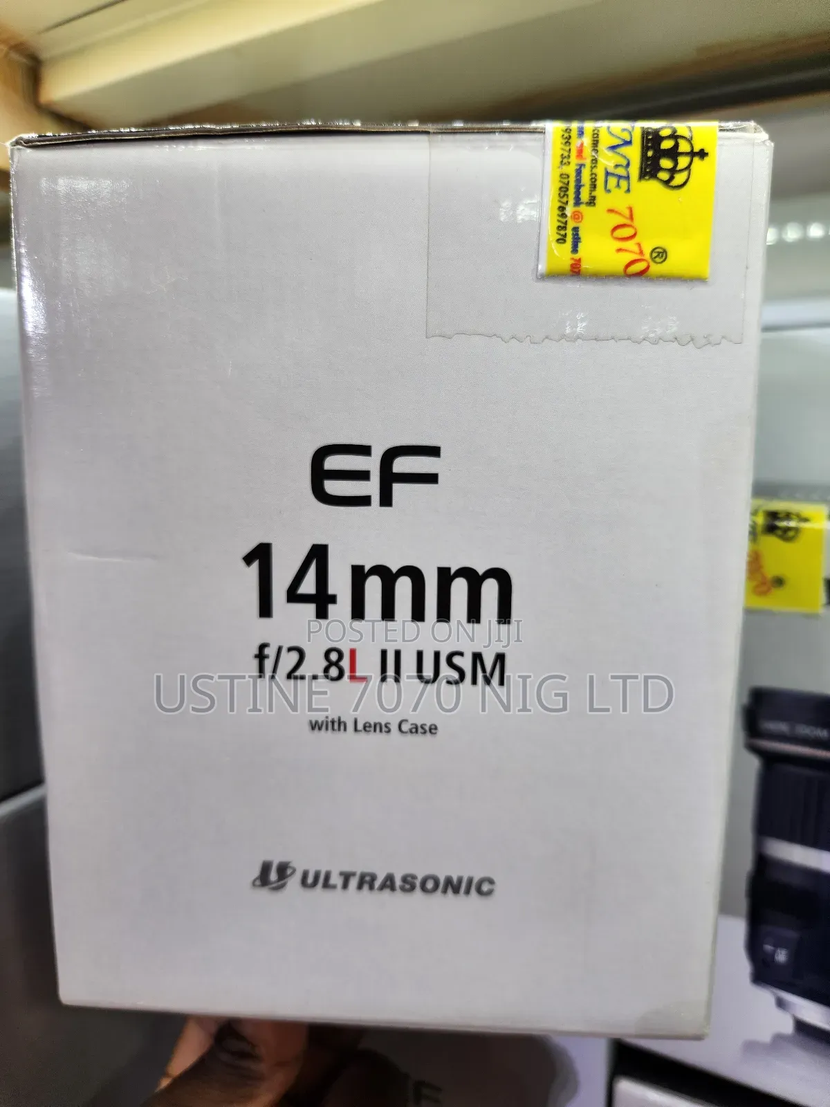 Ef 14mm F2.8l Ii Usm Canon Lens (New)