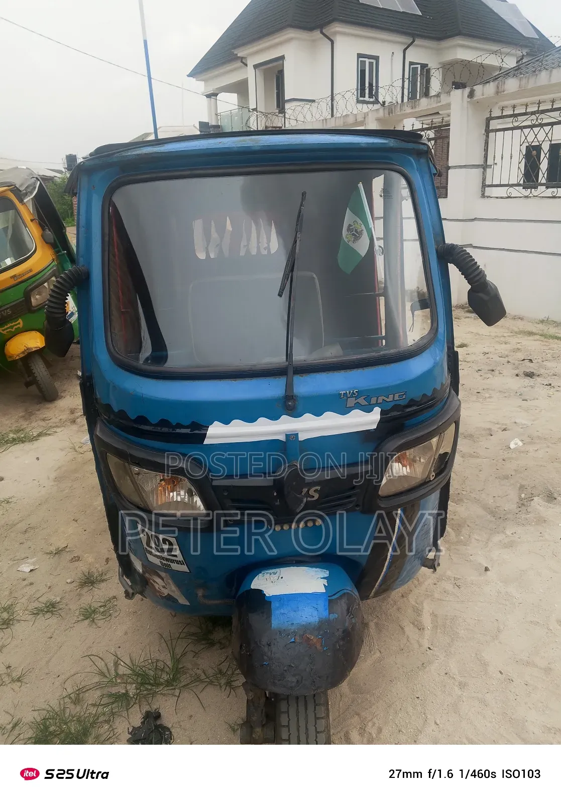 TVS King Deluxe Plus iTouch Start 2024 Blue