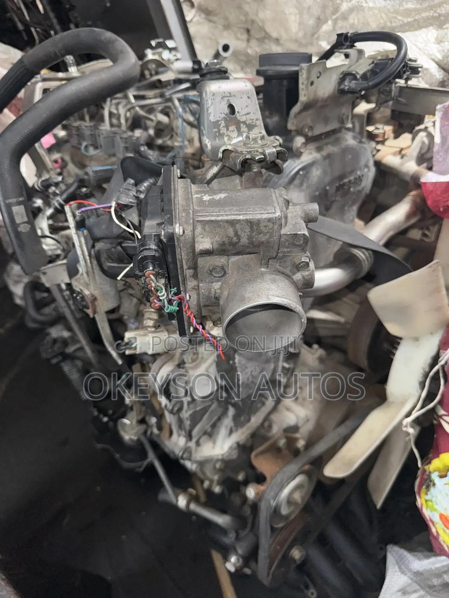 Complete 4 Cylinder Engine For Navara Diesel 2010-2015 Model