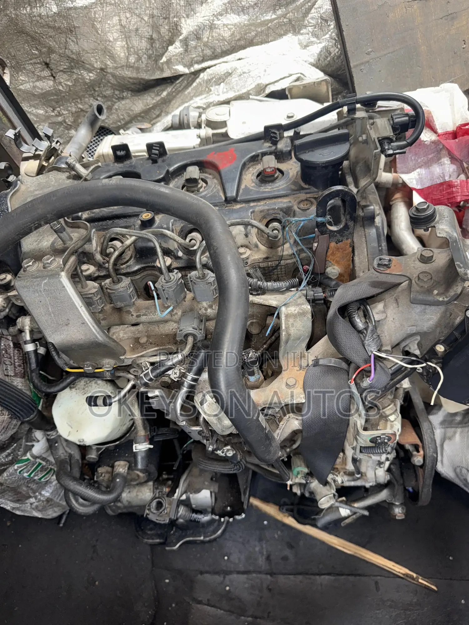 Complete 4 Cylinder Engine For Navara Diesel 2010-2015 Model
