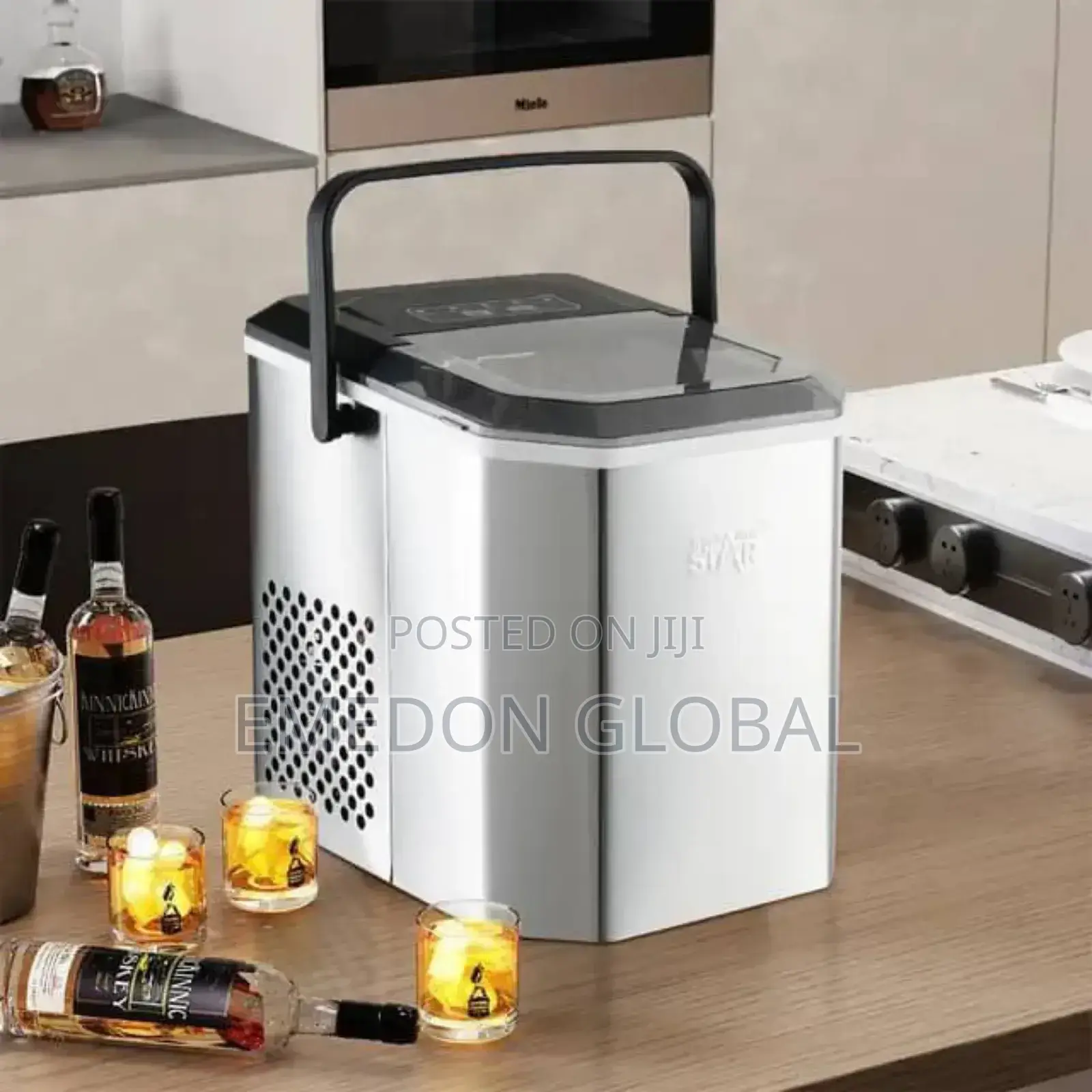Electric Ice Block Maker Machine, Stainless Body