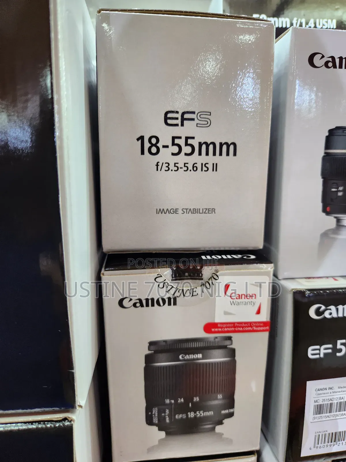 Ef 18-55mm Is Ii Kit Canon Lens (New)