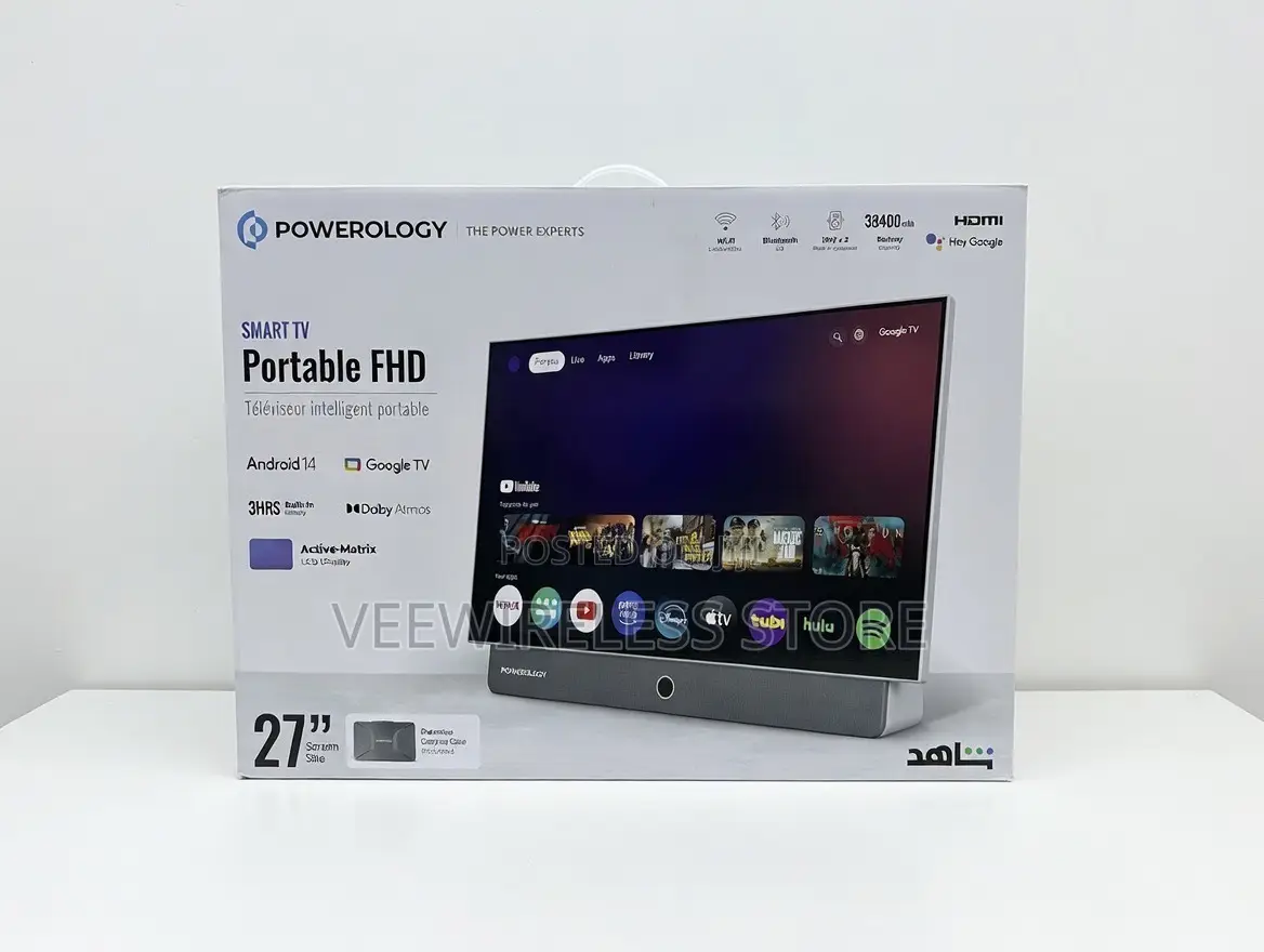 Smart Tv Portable FHD