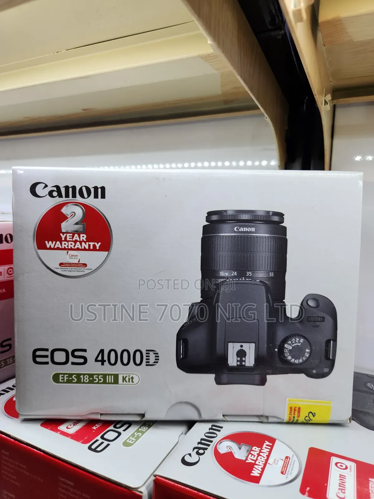 Eos 4000d Kit Canon Camera (New)