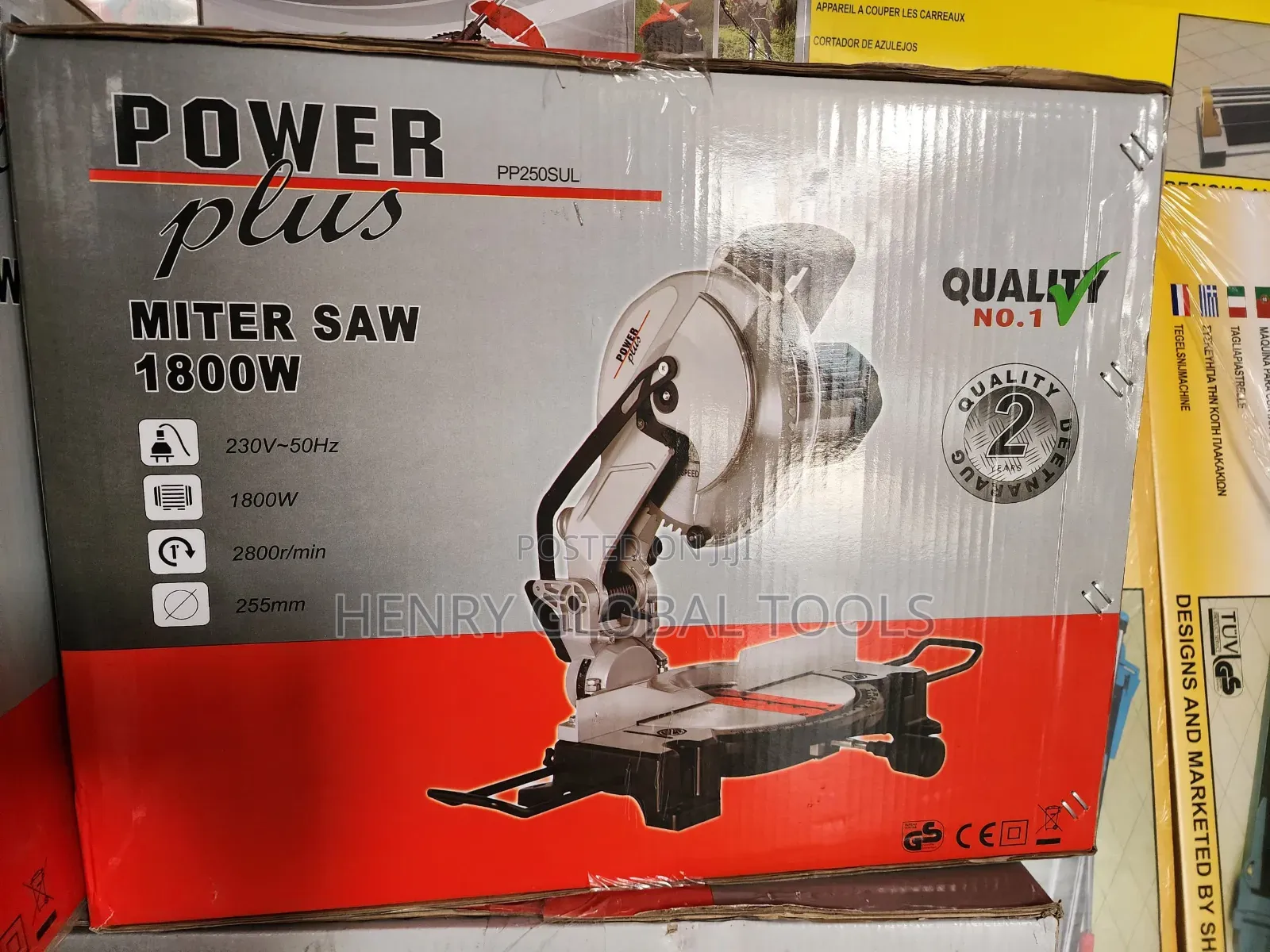 1800w Motto Power Plus Mitre Saw Machine
