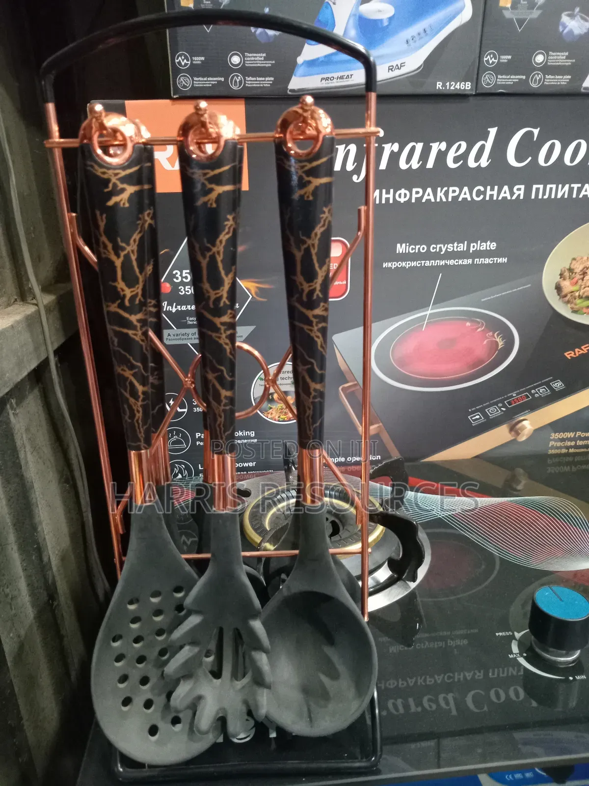 Heat Resistant Non Stick Spoons With Colorful Handles