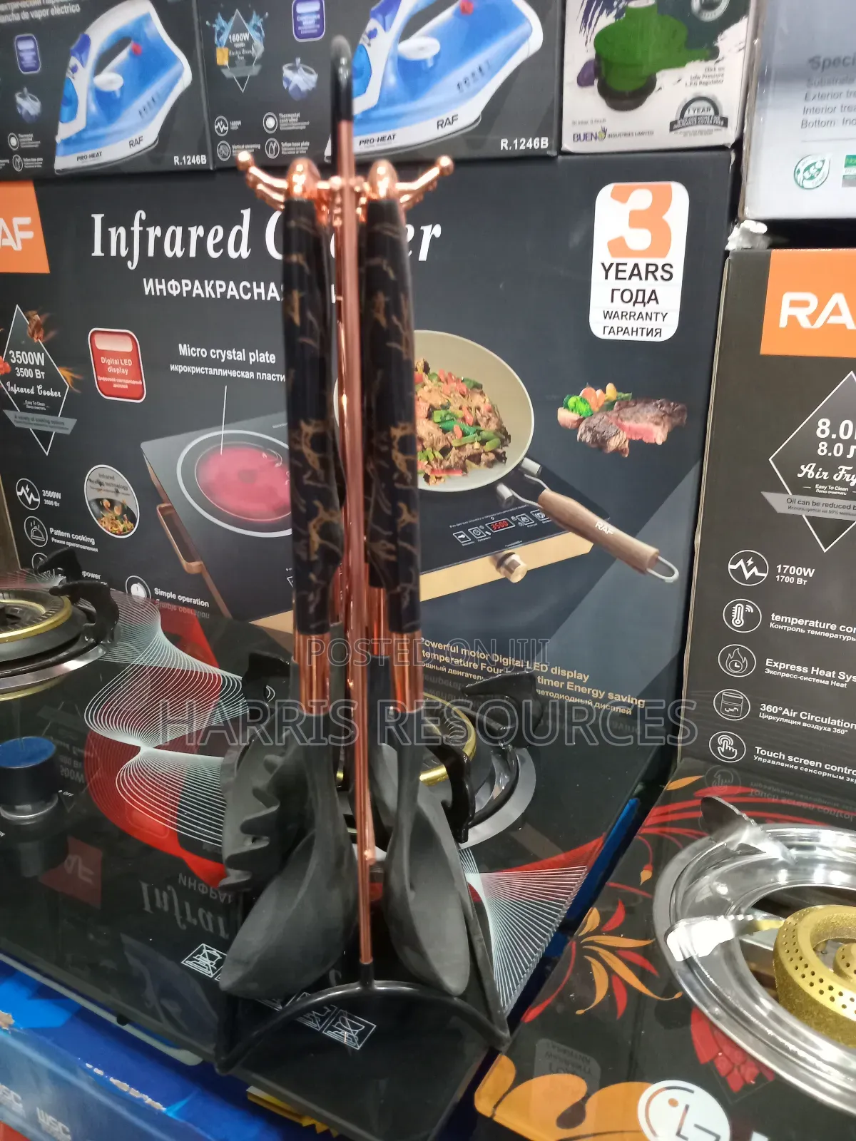 Heat Resistant Non Stick Spoons With Colorful Handles