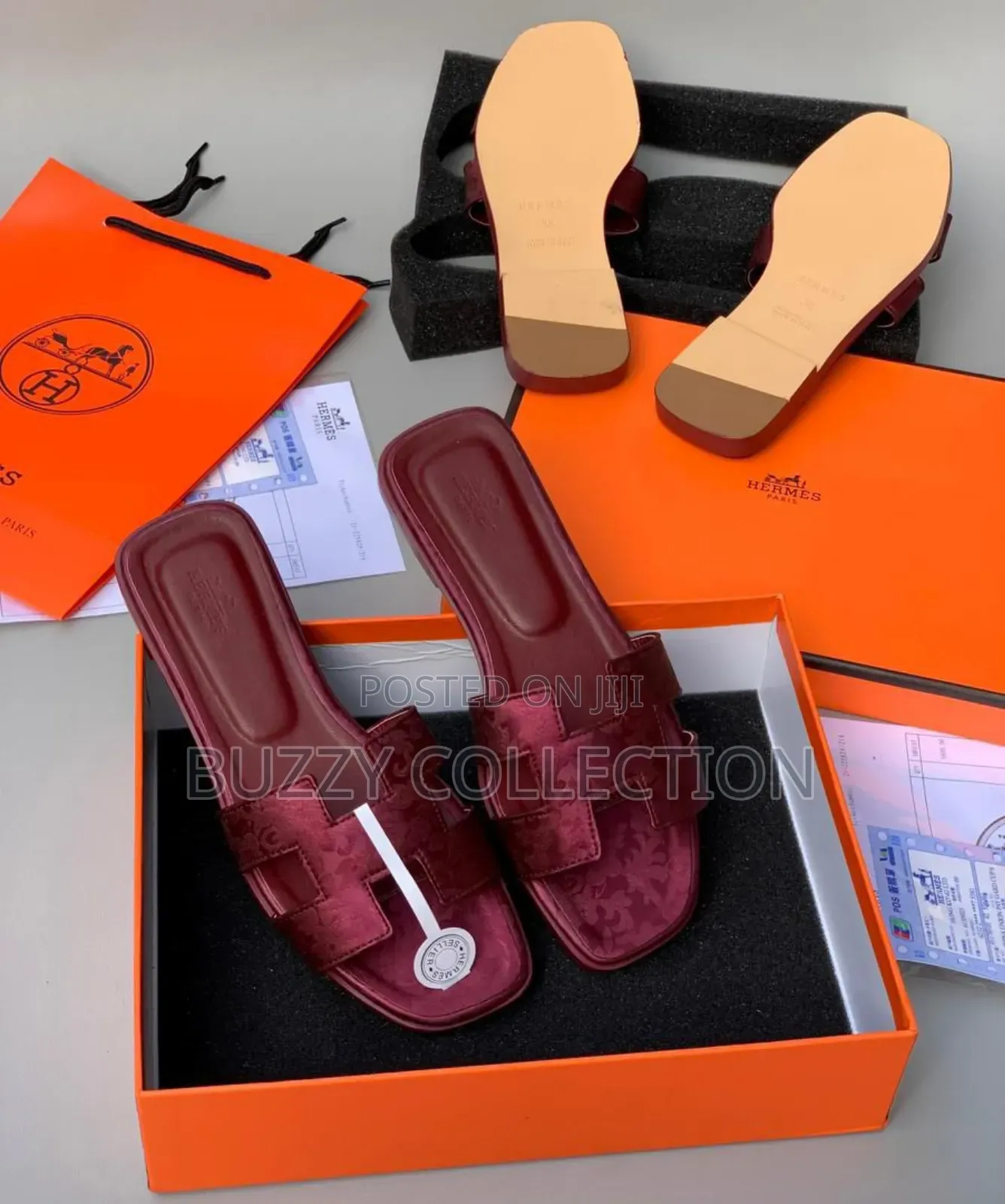 Original Luxury Hermes Slippers