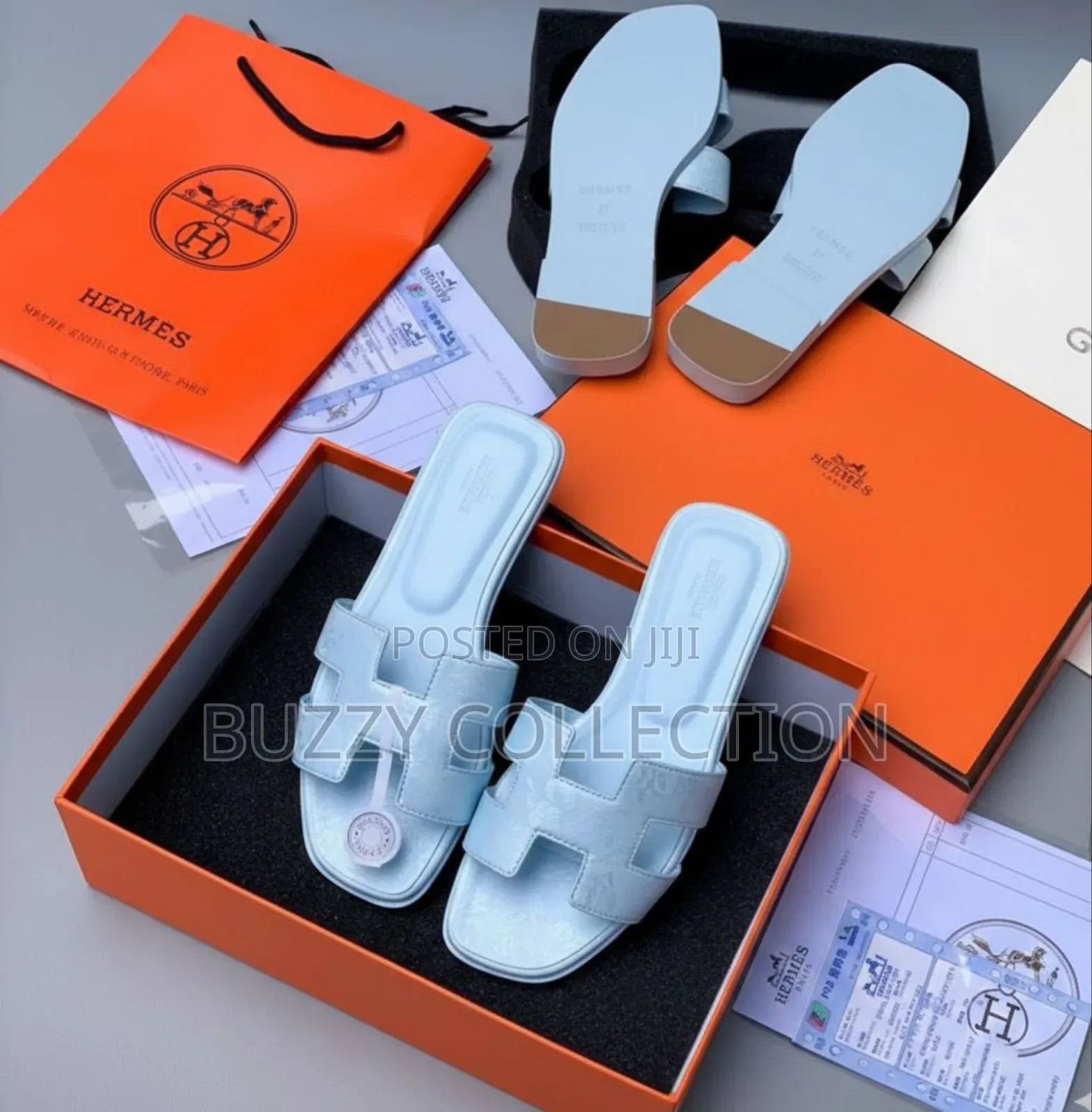 Original Luxury Hermes Slippers
