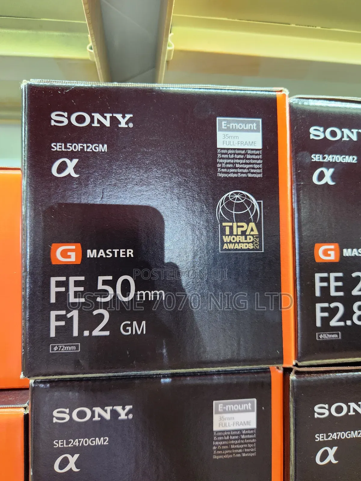 50mm F1.2 Gm Sony Lens (New)