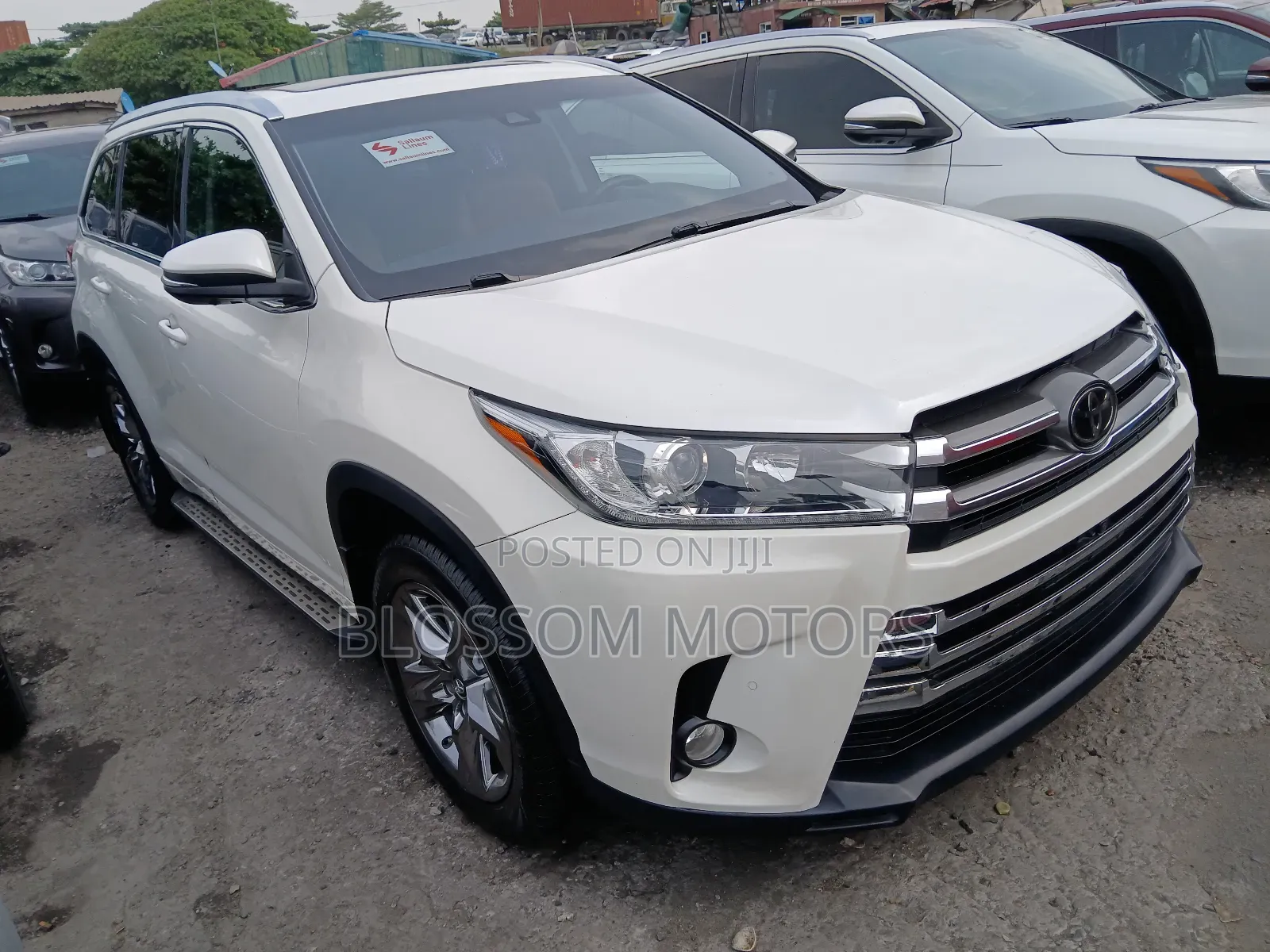 Toyota Highlander Limited 4x2 V6 (3.5L 6cyl 8A) 2018 White