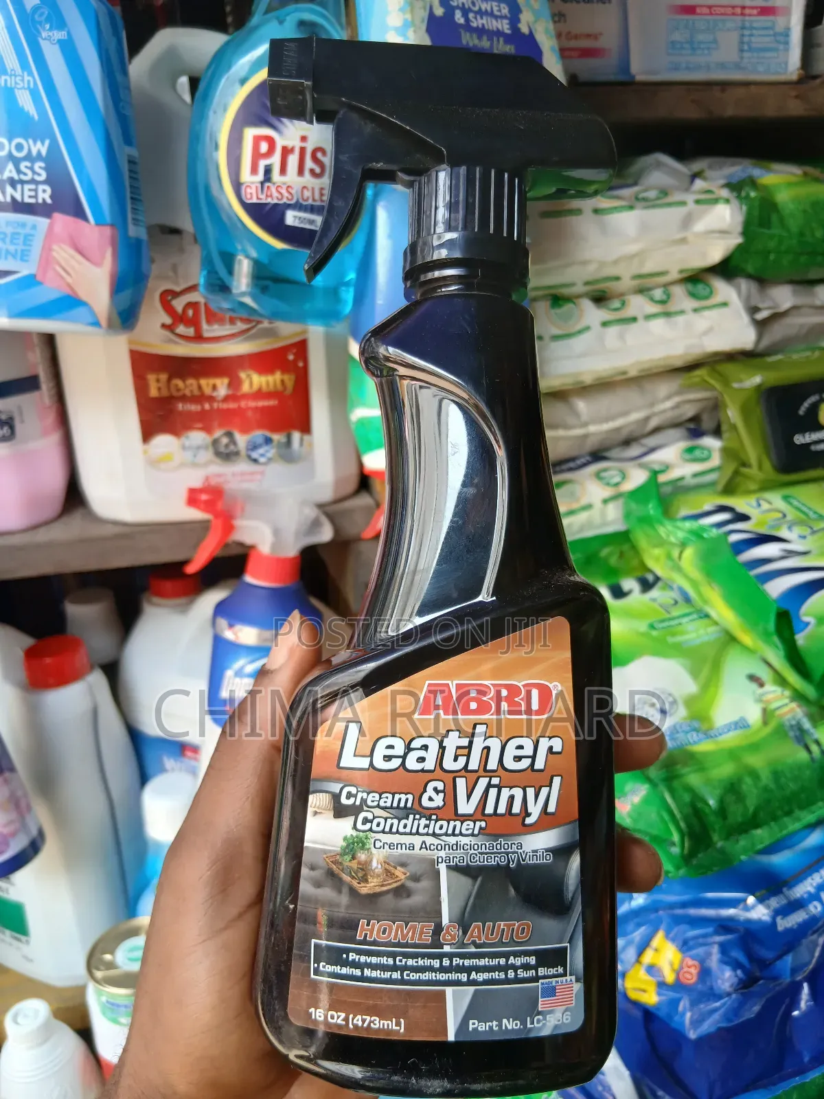 Abro Leather Cream and Vinyl Conditioner