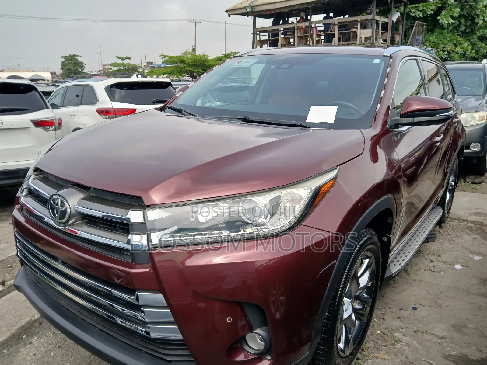 Toyota Highlander Limited 4x2 V6 (3.5L 6cyl 8A) 2018 Red