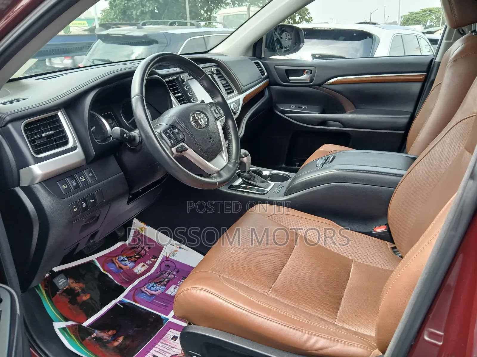 Toyota Highlander Limited 4x2 V6 (3.5L 6cyl 8A) 2018 Red