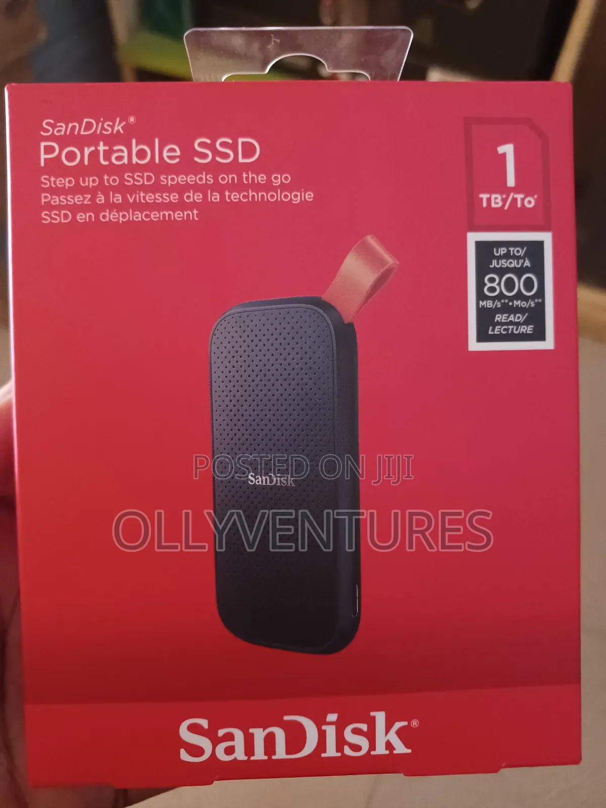 Sandisk Portable SSD 1tb 800mb/S