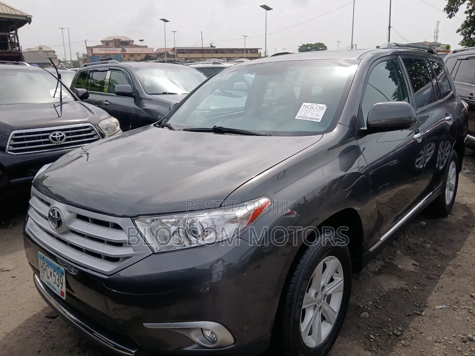 Toyota Highlander Limited 3.5L 2WD 2013 Gray