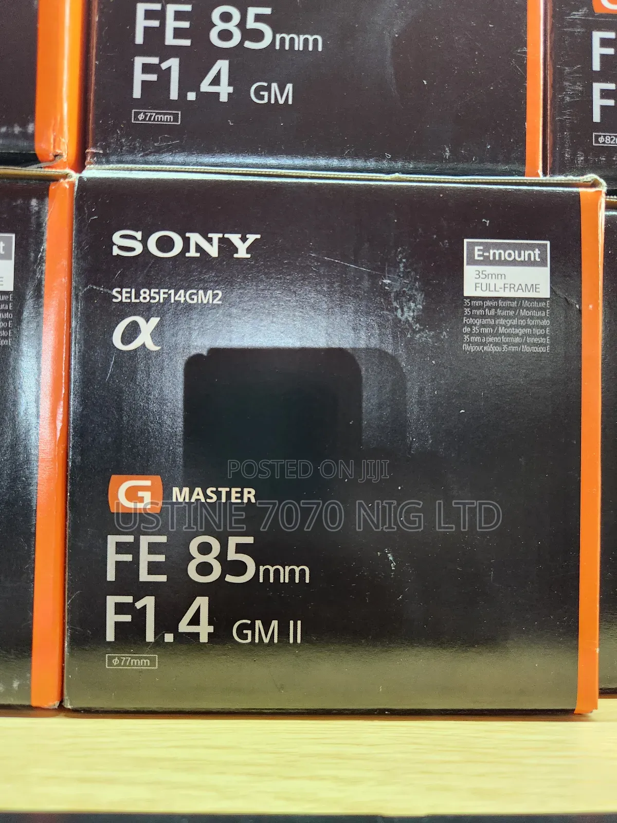 Fe 85mm F1.4 Gm Ii Sony Lens (New)