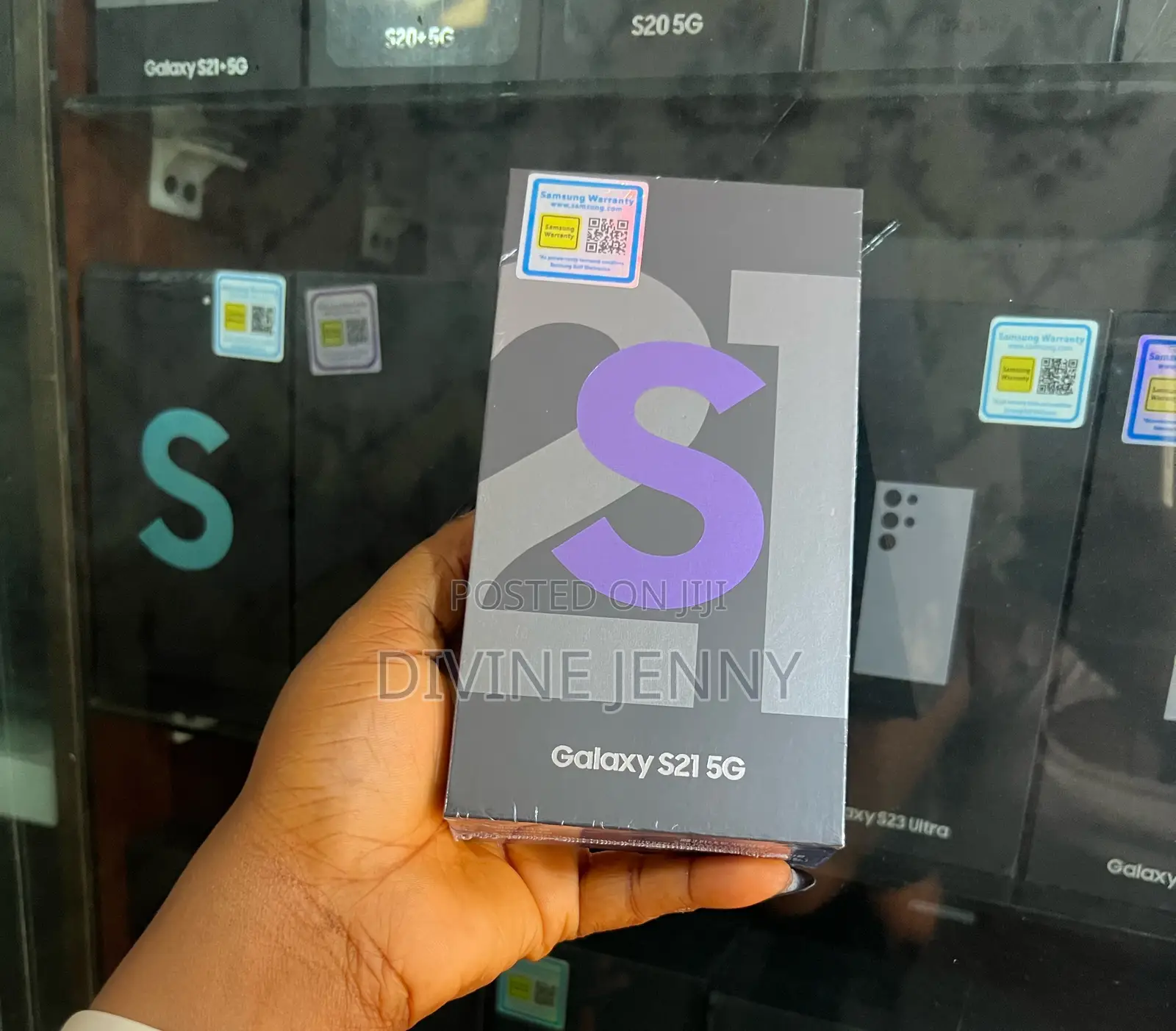 New Samsung Galaxy S21 5G 128 GB Purple