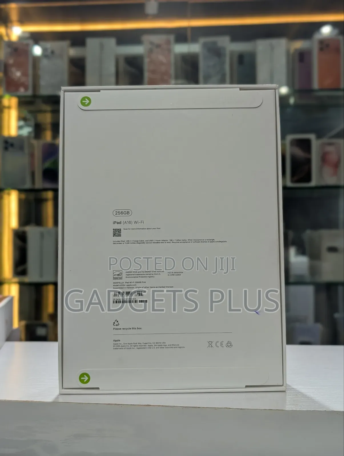 New Apple iPad (2025) 256 GB Pink