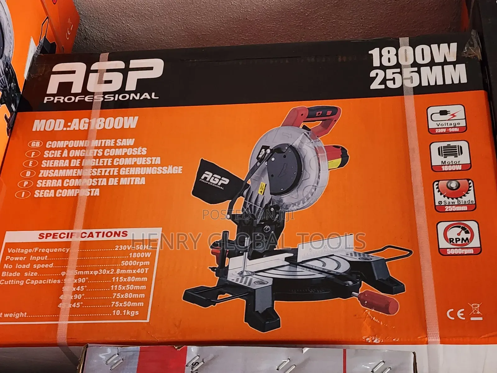 1800w Agp Mitre Saw Machine