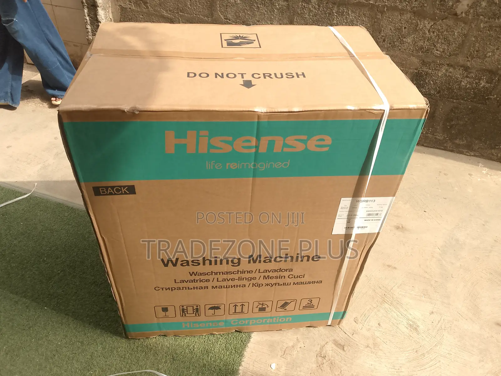 Hisense Wsrb113 Top Load Washing Machine – Powerful Energy Efficient