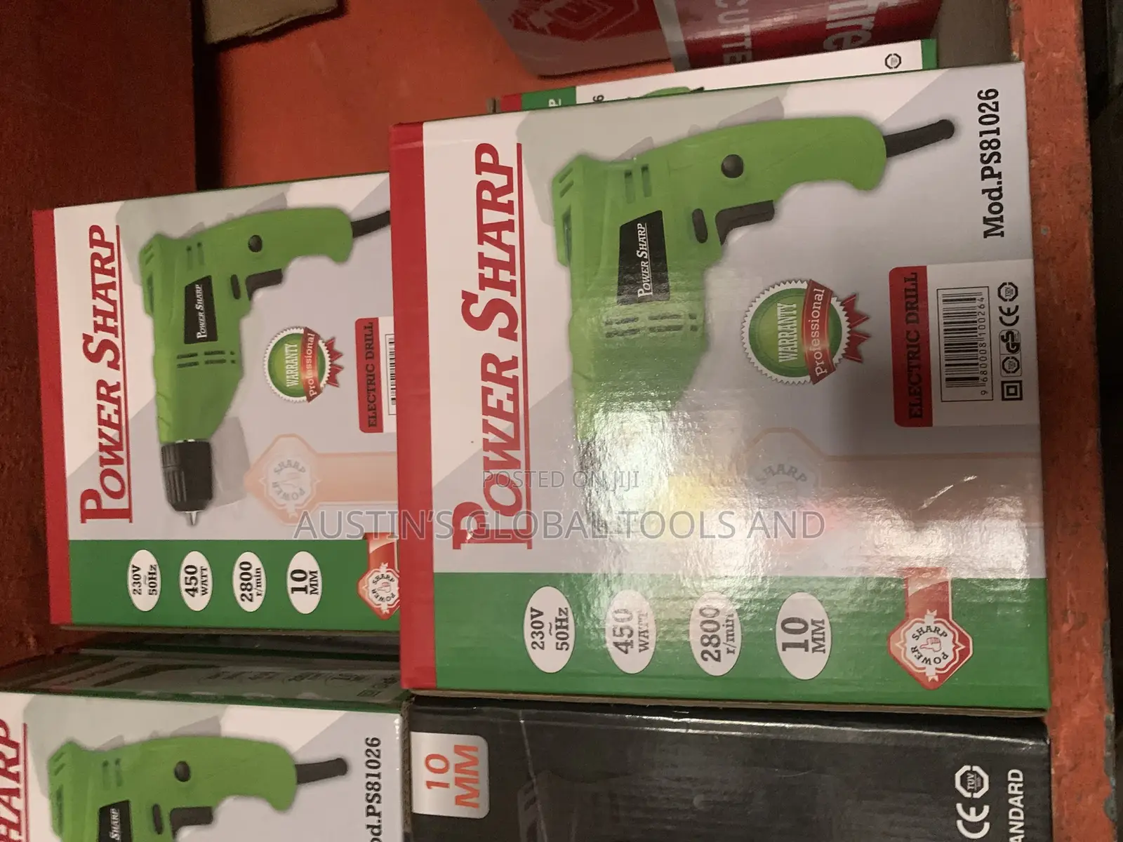 Power Sharp Electric Drill 450w
