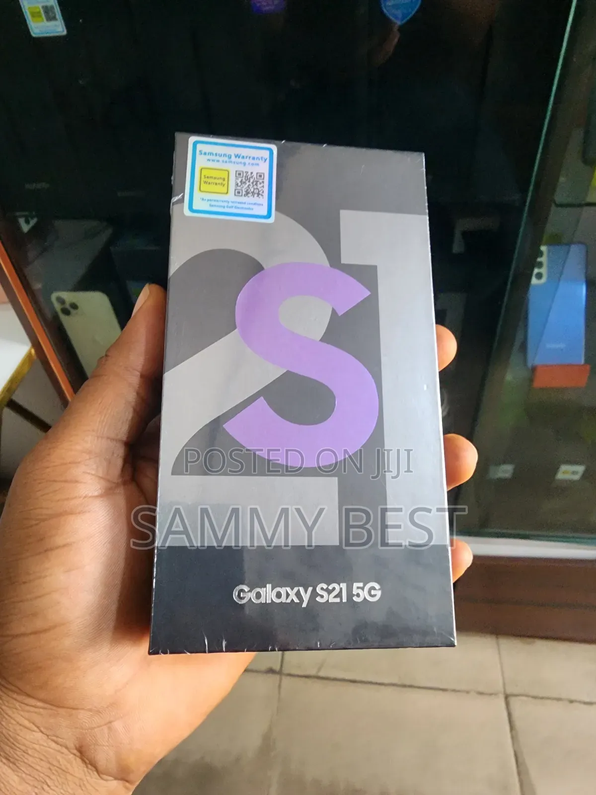 New Samsung Galaxy S21 5G 256 GB Purple