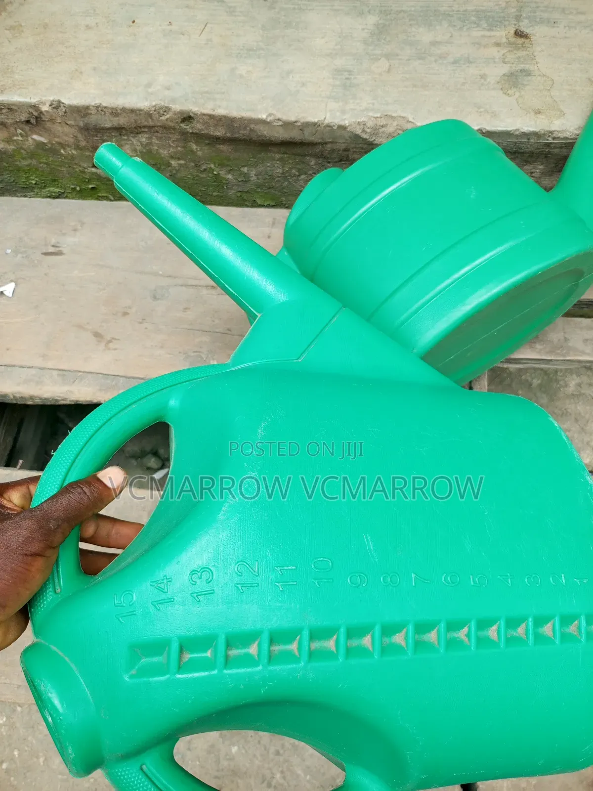 Green Plastic Watering