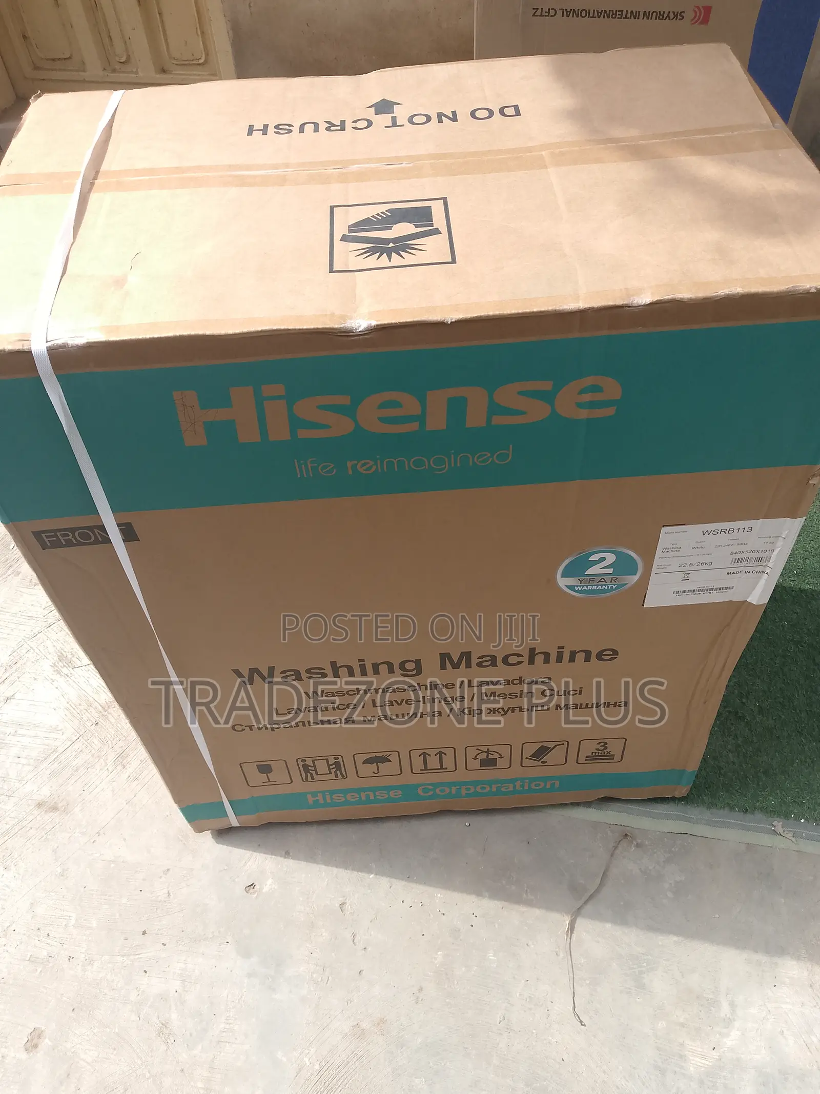 Hisense Wsrb113 11kg – Heavy Duty Washing Machine for Big Loads