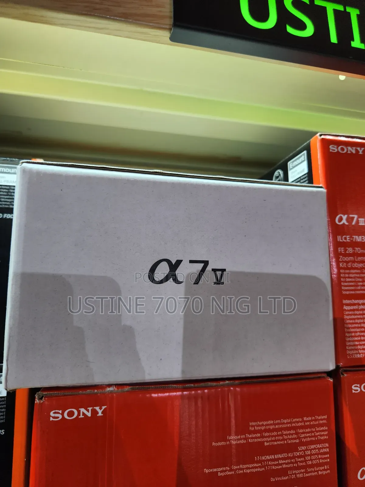 A7v Body Sony Mirrorless Camera (New)