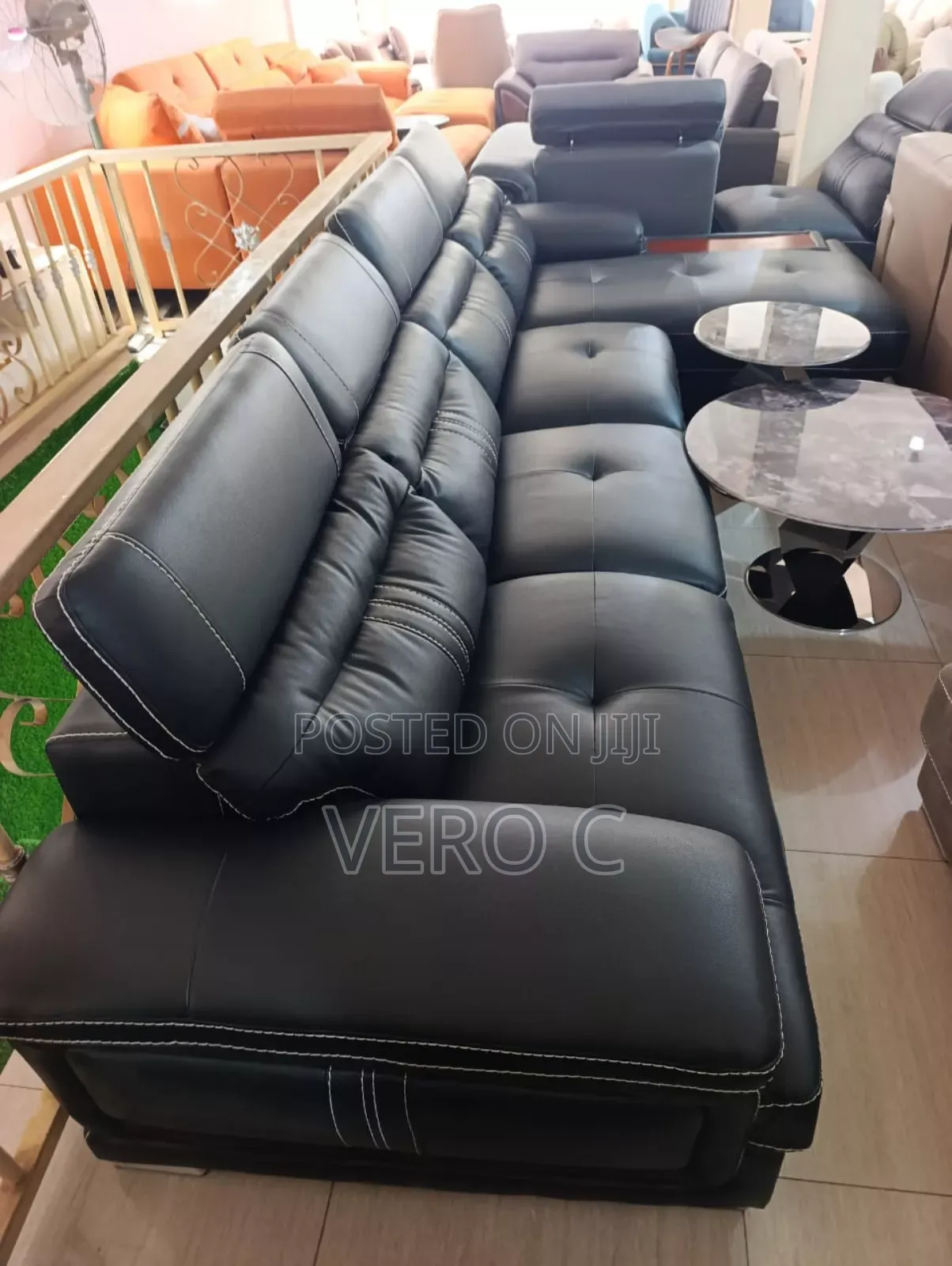 Super Quality L-Shape Leather Sofa Chair
