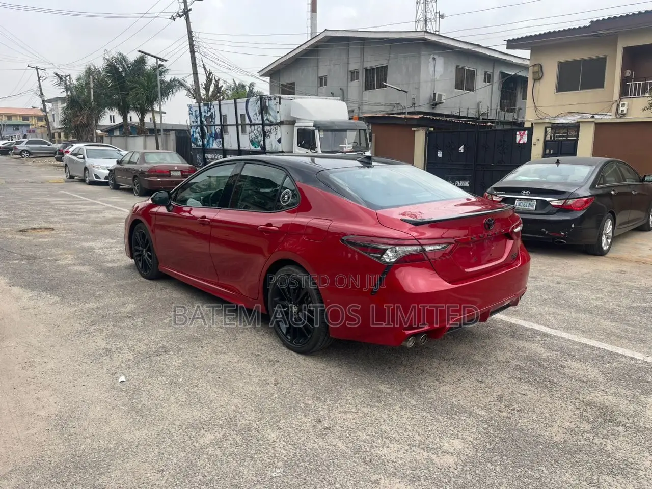 Toyota Camry XSE V6 2021 Burgundy