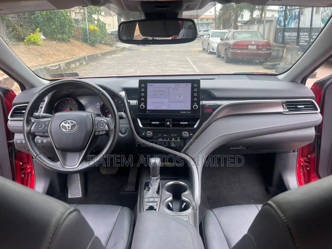 Toyota Camry XSE V6 2021 Burgundy