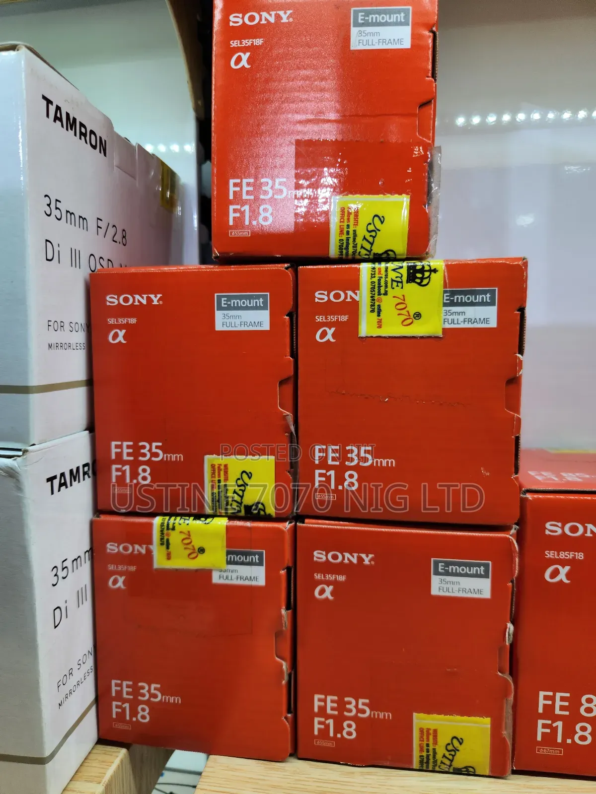 Fe 35mm F1.8 Sony Lens (New)