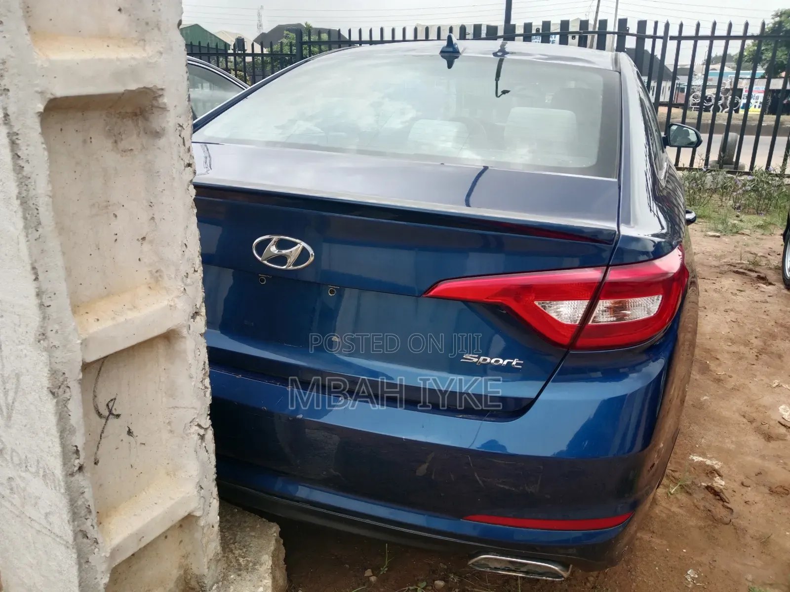 Hyundai Sonata Sport 4dr Sedan (2.4L 4cyl 6A) 2015 Blue