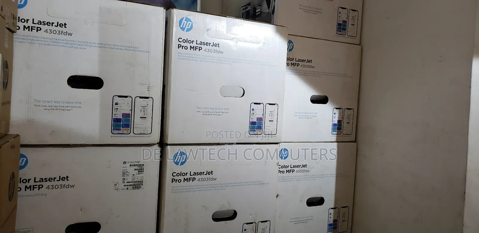 Hp Color Laserjet Pro MFP 4303fdw Printer (5hh67a)