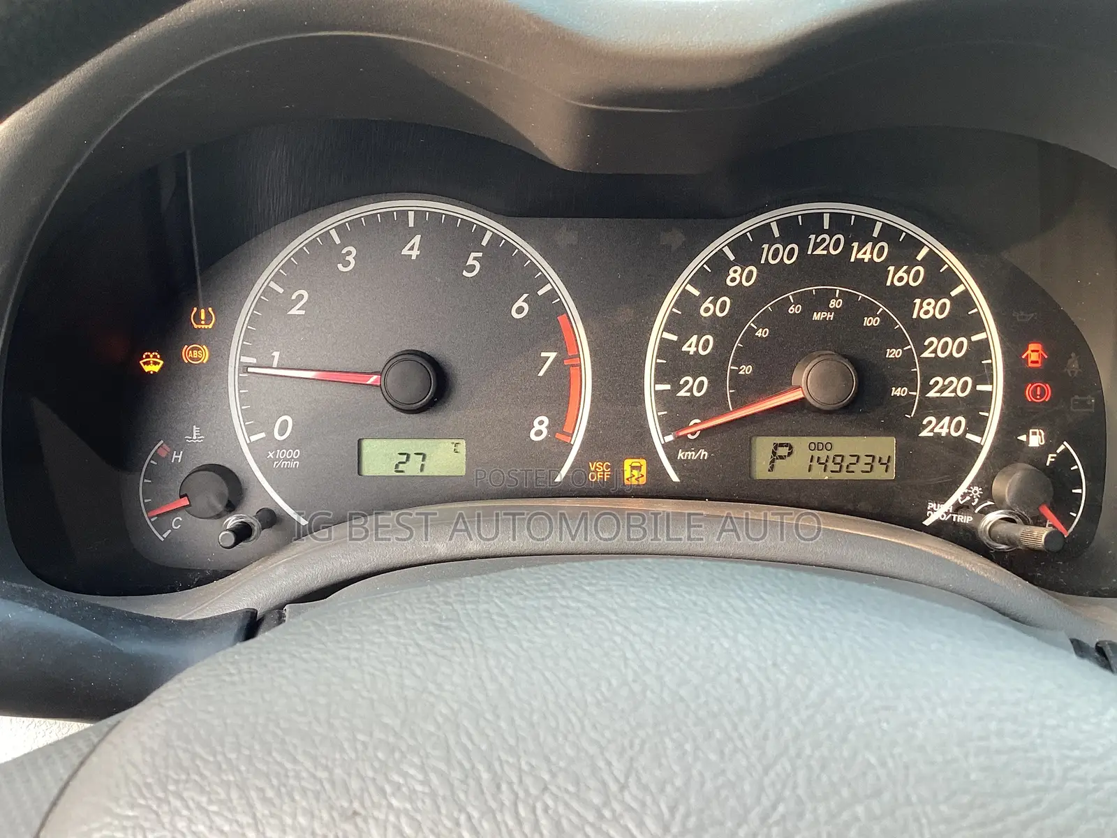Toyota Corolla LE 4dr Sedan (1.8L 4cyl 4A) 2010 Gray
