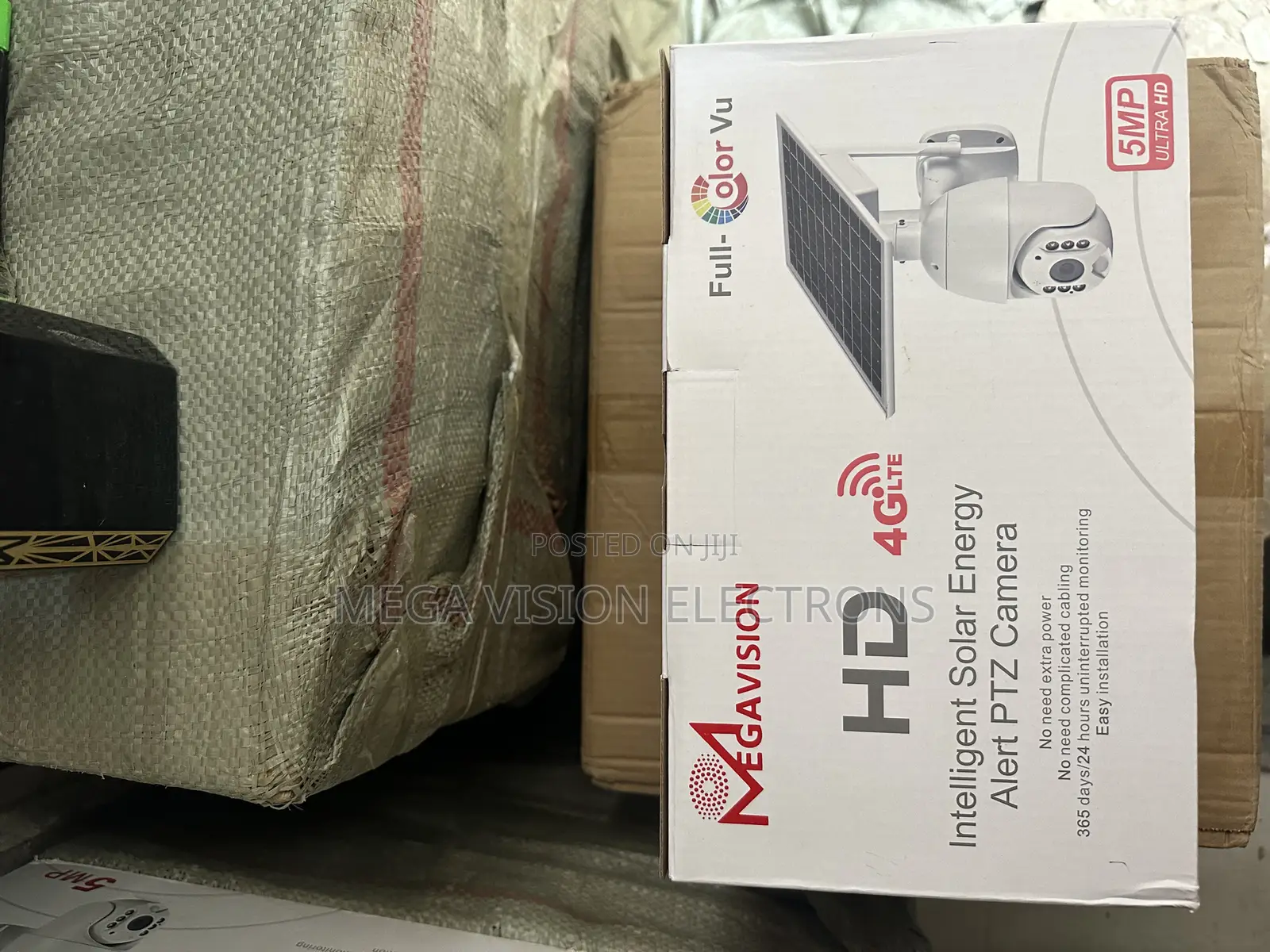 Brand New Mega Vision Hd Solar PTZ Camera (4g Lte)
